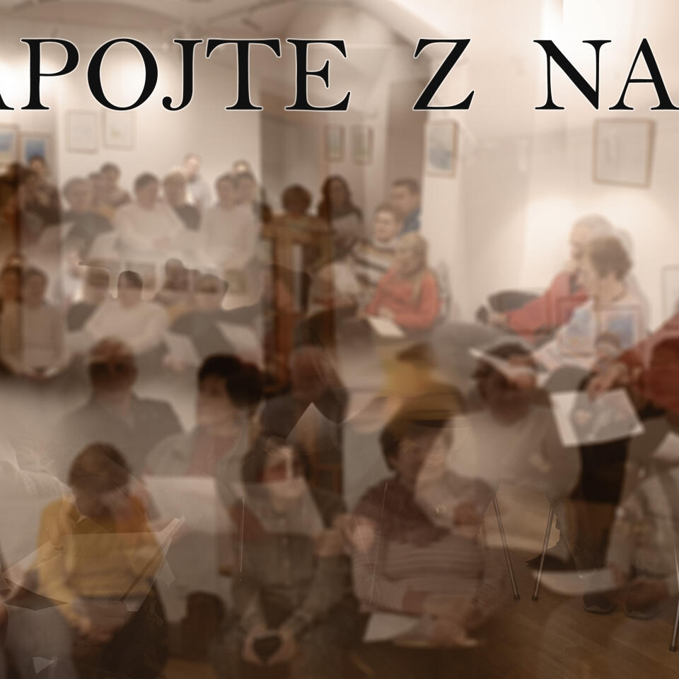 Zapojte z nami barvno filter font
