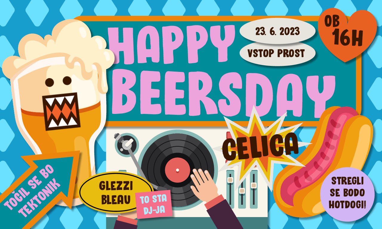 Happy Beersday, Celica! 