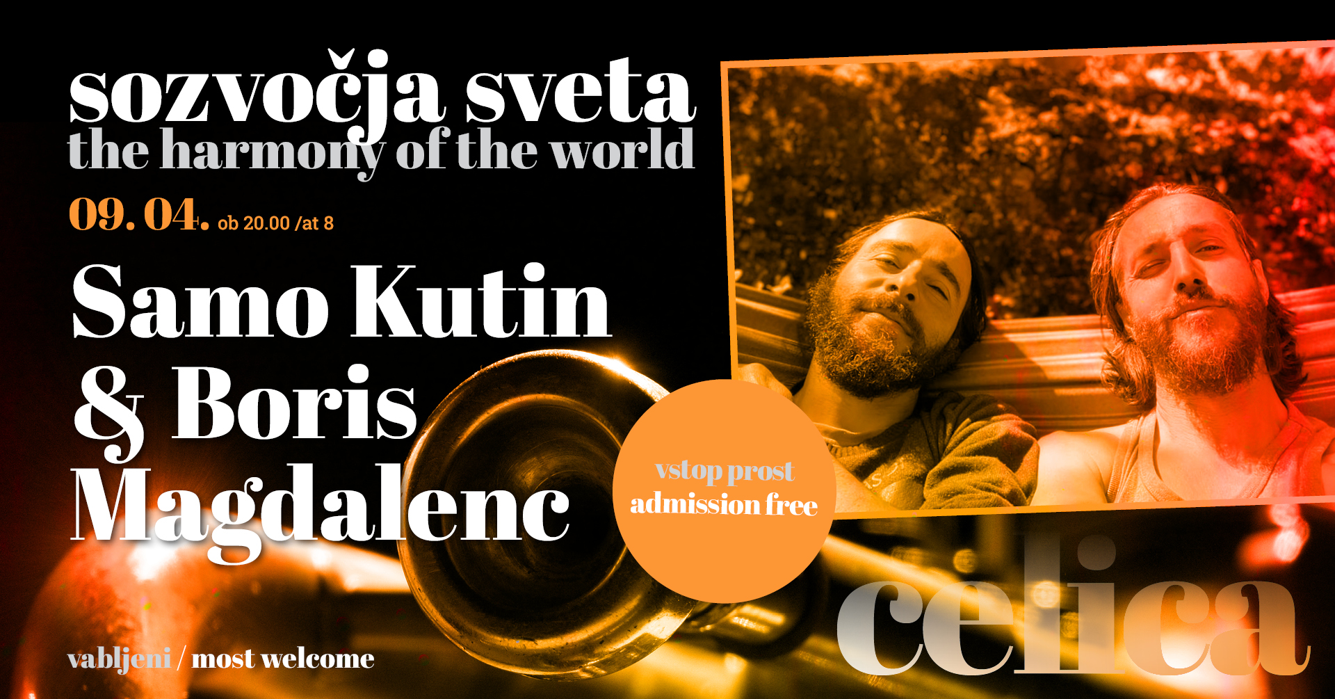 The Harmony of the World: Samo Kutin & Boris Magdalenc
