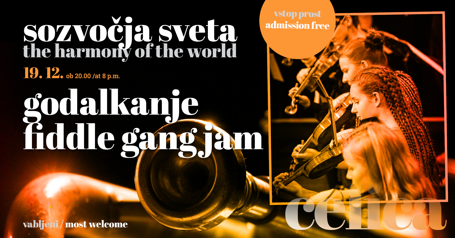 Sozvočja sveta: Fiddle Gang jam