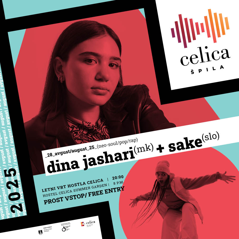 Celica špila 2025: Dina Jashari + Sake