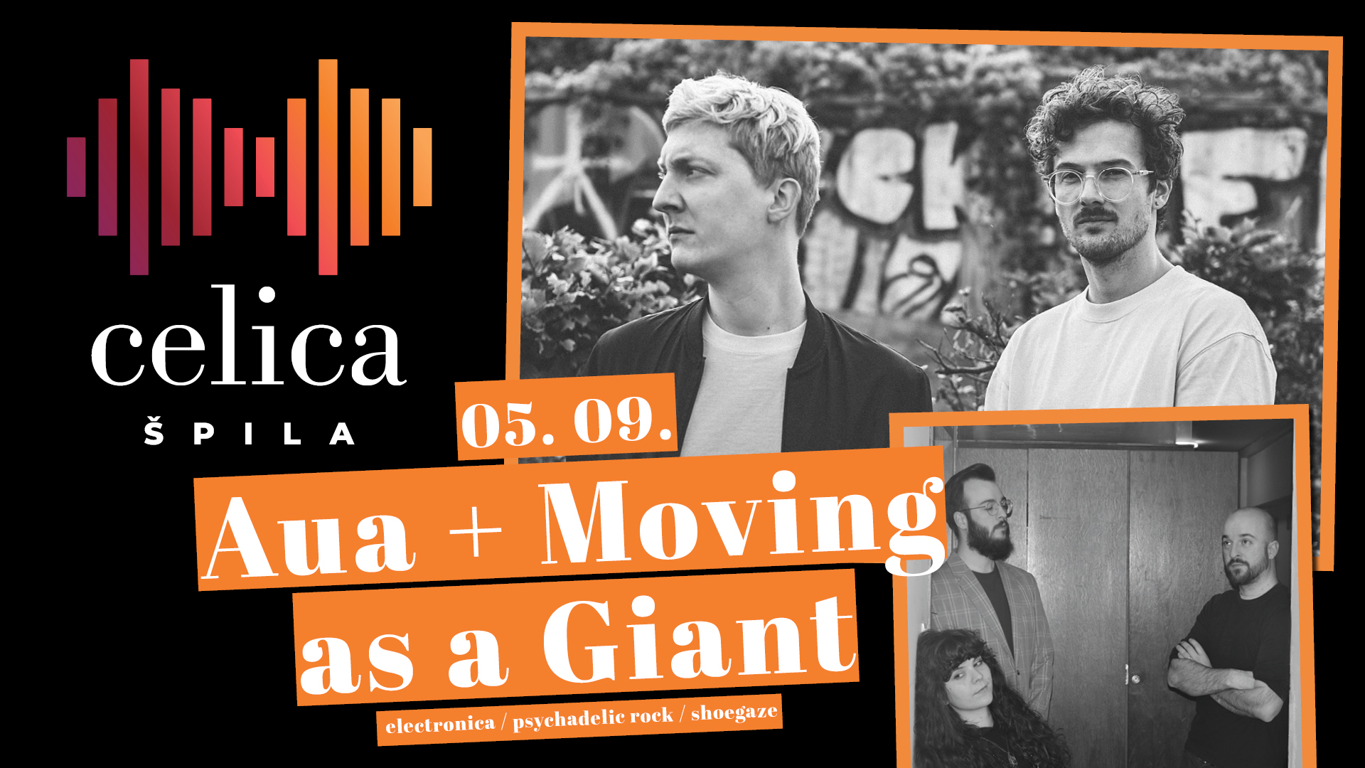 Celica špila 2024: AUA + Moving as a Giant