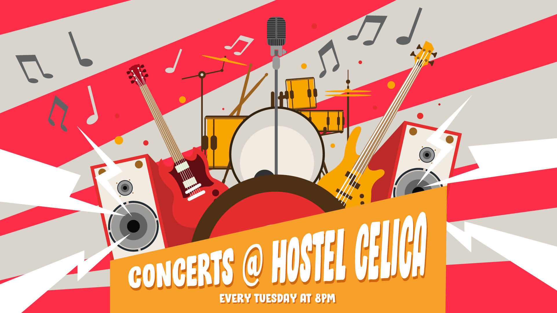 Live music at Hostel Celica