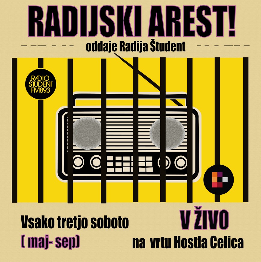 Radijski arest - oddaje Radia Študent v živo!